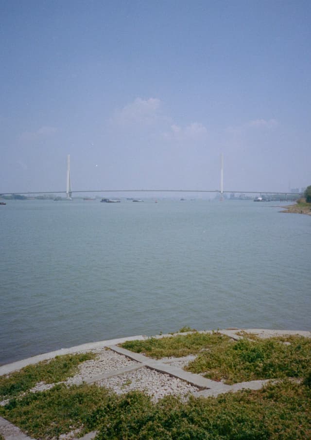 南京，燕子矶，八卦洲大桥