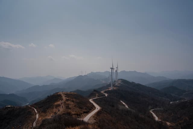 昌平，长峪城，风车