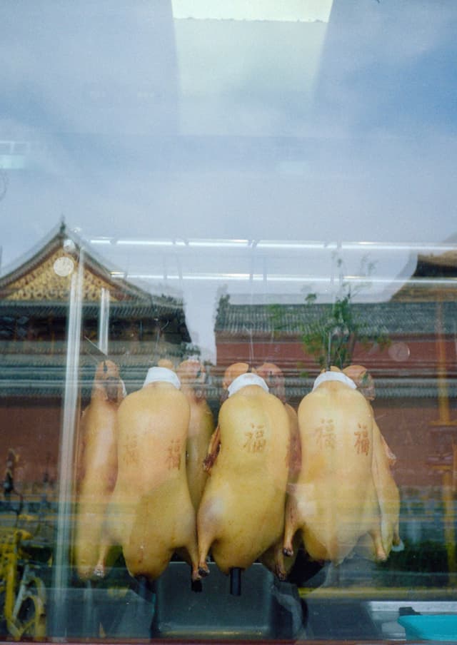 东城，雍和宫大街，老北京烤鸭